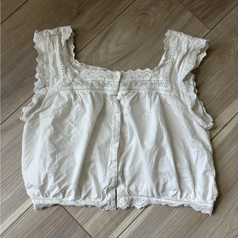 Doen Tillie Top in Powder (SOLD OUT EVERYWHERE)